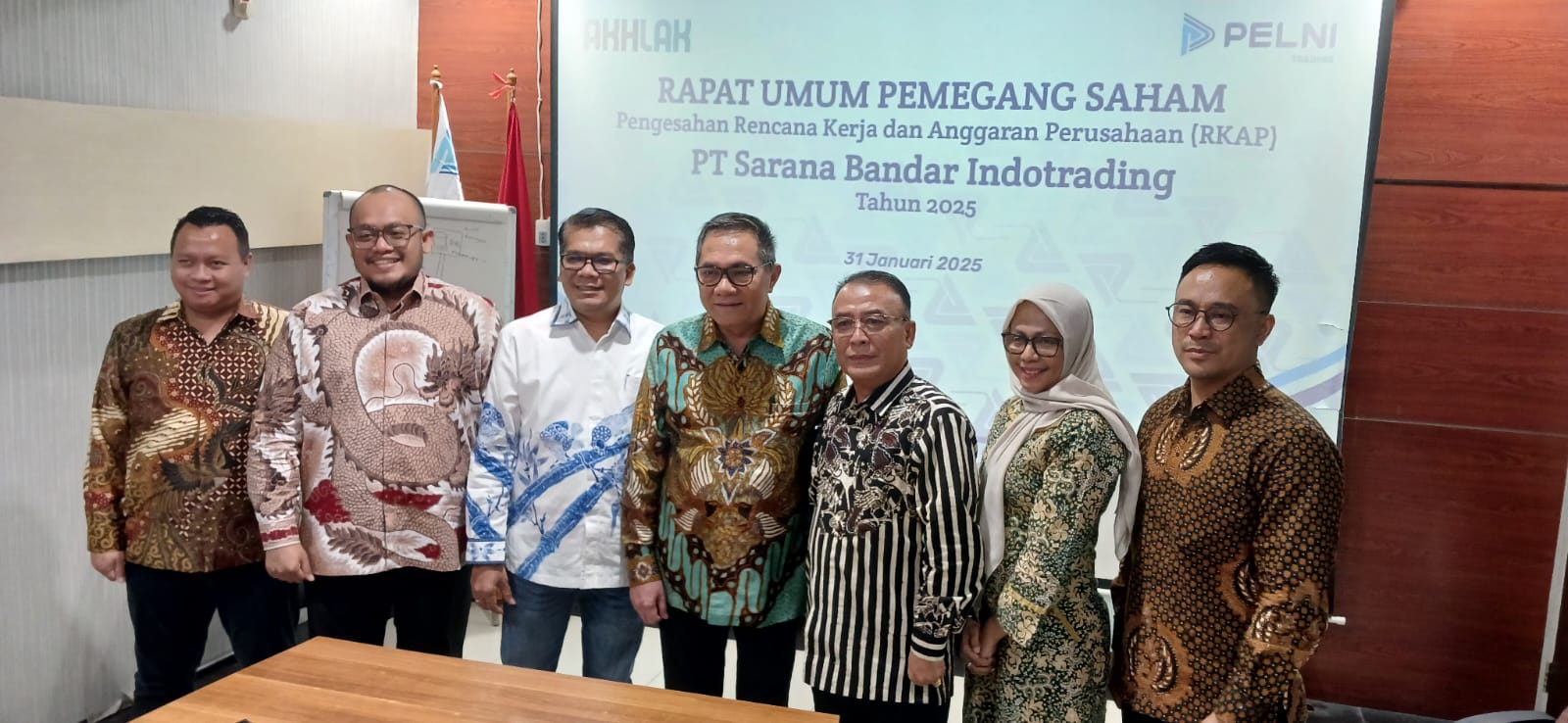 Rapat Umum Pemegang Saham (RUPS) PT Sarana Bandar Indotrading Tahun 2025